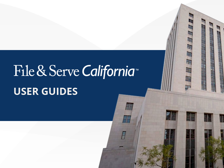 Los Angeles eFiling Guide 